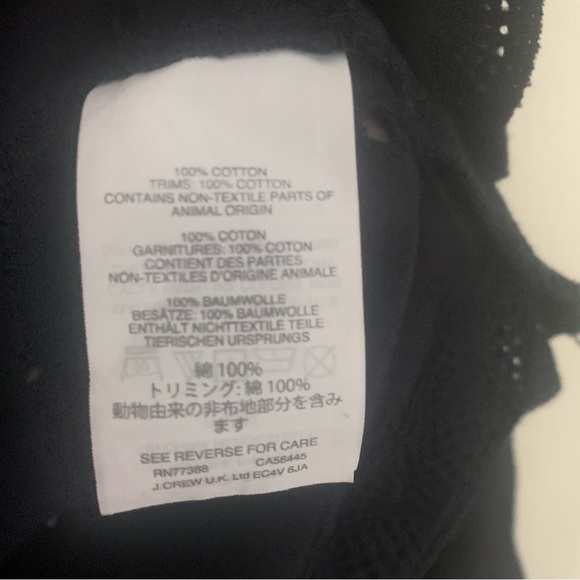 J Crew Lace Detailed Cotton Blouse - Picture 4 of 5